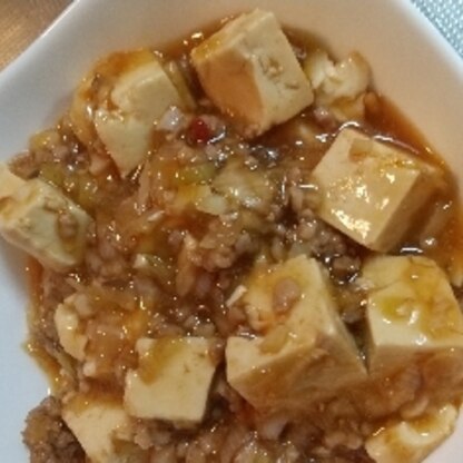 花椒を入れたら、中華屋さんで食べる麻婆豆腐の味になりました！とても美味しかったです！ありがとうございます。